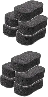 2sets Horse Grooming Kit Natural Sponges Pads Soft Cleaning Sponges for Horse Bathing and Cleaning 5pcs*2