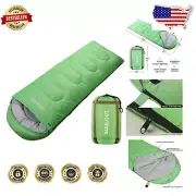 Versatile 3-4 Season Sleeping Bag with Compression Sack - Perfect for Camping