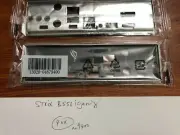 Original ASUS ROG STRIX B550I GAMING IO SHIELD BACK PLATE ( INSULATED-BLACK )