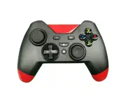 Bluetooth Game Joystick Controller for Nintendo Switch Pro (Black Red)