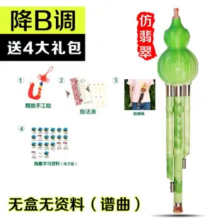 葫蘆絲 初學 葫蘆絲膠木c調 降b調學生耐用成人樂器 悠悅 【CM1829】