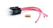 Capped Splash Proof ATL Micro3 fuse Holder 14AWG Gauge + 5A Fuse Car Boat marine