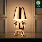 Golden Color Thinker Touch LED Desk Lamp With 3 Dimmable Lights