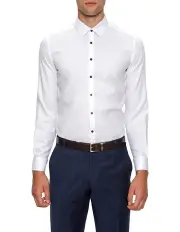 [Gibson] Archie Slim Fit Shirt in White