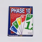 Phase 10 Card Game 1998 New-Sealed Rummy Type Game with a Twist