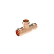 Apollo Press 10077799 1/2" NPT Press Tee Copper Fitting