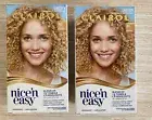 x2 Clairol Nice N Easy 8G Natural Golden Blonde Permanent Hair Colour