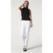 Spanx 20373Q On-The-Go Kick Flare Pants Classic White - 1X Petite