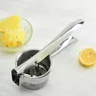 Potato Ricer Masher Manual Citrus Juicer Steel Potato Squeezer Lemon Water Usⓥ