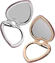 Handheld Mirror for Girls Small Portable Folding Makeup Mirror Travel Companion for Boys and Girls Teens