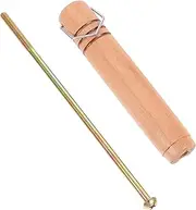 Garneck Ergonomic Wooden Pot Handle Replacement Heatproof and Non Slip Design for Cookware Grip for Saucepan and Milk Pan Elegant Kitchen Accessory