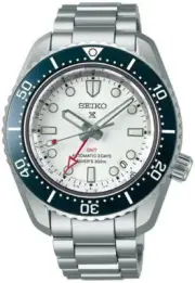 Pre-Order Seiko Prospex Mechanical Divers GMT SBEJ029 Men's Watch White Date