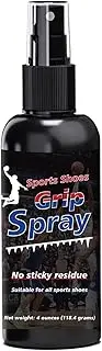 [GDDP] Basketball Shoe Grip Spray 4oz, Edge Spray Shoes Basketball Provides Traction, Used for Cleaning and Improving the Grip of Basketball Shoes, White