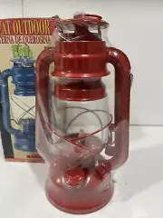 Guardian Great Outdoor Kerosene Lantern GN-15480, 10 " Red