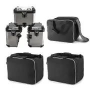 For R1200GS R1250GS Adv Black Inner Bags R1250 R1250 gs adventure Motorcycle Luggage Bags Motorcycle Neck Braces Three inner bags