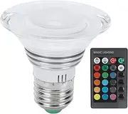 RGB Spotlight Colorful Remote Control Lamp for Home KTV Bar E27