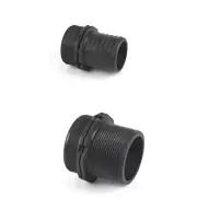 Hose Layflat Fitting 2 Inch Adaptor to Male Thread