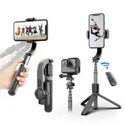 Gimbal Stabilizer for Smartphone ，with Retractable Selfie Stick and Tripod，1-...