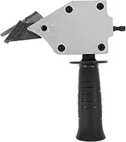 OSALADI Electric Drill Shears Electric Drill Plate Cutter Cutting Tool Drill Plate Cutter Attachment Drill Shears Attachment Tools Metal Cutter Tool Drill Part Metal Cutters Silver Plastic