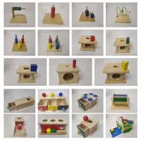 在飛比找蝦皮購物優惠-木製蒙特梭利 早教教具 幼稚園  0-3歲玩具 (可開免用統