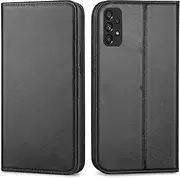 for Motorola Edge 30 neo Case,Rockdex Magnetic Flip Cover PU Leather with Card Slots Kickstand Premium Quality(Edge 30 Neo,Black)