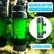 Fluidized Bed Bio Sponge Filter for Fish Tank Oxygen Supply with Suction Cup AU