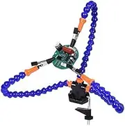 Bench Vise Work Bench Vise Welding Table with 3 Flexible Arms Soldering Iron Stand PCB Soldering Repair