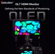 Desview OL7 7 inch HDMI 3D-LUT OLED Screen Camera Field Video Monitor 1200Nits