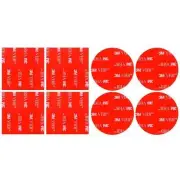 8 Pack Heavy Duty round Double-Sided Tape (2-Inch Diameter) - 3M VHB Adhesive Mo
