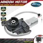Window Motor 2 Pins for Honda Pilot 2003 2004-2008 V6 3.5L Front Right Passenger (for: Honda)