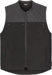 Icon Chamonix Denim Vest 4XL Black