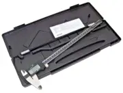 12" Electronic Digital Caliper Precision Stainless Inch/Metric LCD Dial w/ case