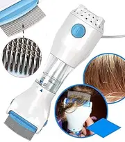 Chemical Free Electrical Head Lice Removal Comb, Head Nits Capture Comb Electrical Head Lice Comb Eggs Remover Hair V Comb Vacuums Machine for lice removed