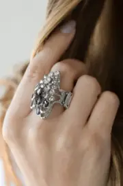Paparazzi: Sparkle Splash - Black Ring