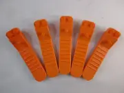 Lego 96874 Human Tool Brick and Axle Separator Orange Lot of 5
