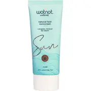 Wotnot Naturals Natural Face Sunscreen SPF 40 + Mineral MakeUp BB Cream Nude 60g