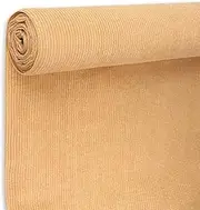 3.66x10m Beige Shadecloth UV Block Sun Screen Sail Shade Cloth Mesh Roll Net Garden Outdoor