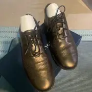 cole haan 2.zerogrand Lsr Wing 8.5 Bronze Met/Black