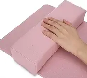 FAMKIT Nail Art Hand Pillow, Nail Pillow and Mat, Beauty Salon Soft Pillow Arm Rest Holder Cushion Mat Set Manicure Tool