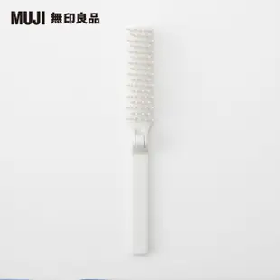 【MUJI 無印良品】聚丙烯折疊式扁梳/全長約18.4cm