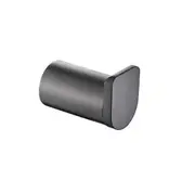 Sleek Robe Hook(Brushed Gun Metal)