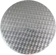 PME GE883 Round Cake Board 12-Inch 30 cm, 11 mm Thick, Silver