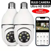 Wireless 1080p Light Bulb Security Camera E27 Socket YI IOT APP Smart Camera