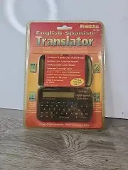 Franklin TES-106 English-Spanish Travel Ace Translator