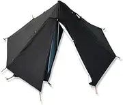 Daseeme Camping Teepee Tent Outdoor Pyramid Tent Single People Tipi Hot Tent for Camping Hiking