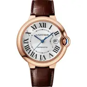 New Cartier Ballon Bleu 18K Rose Gold Manual Winding 40 mm Watch WGBB0035