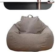 Beanbag Covers - Beanbag Cover Only, Giant Bean Bag Chairs Cover | Multiple Features Kids Soft Bean Storage Bean Bag Cover, Small Soft Washable Bean Bag Seat Couch Covers for Home Hotel Hostel