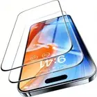 2X Tempered Glass Screen Protector For iPhone 15 16e 14 13 12 11 Pro Max SE XR X