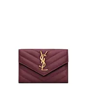 cassandre wallet in lambskin One size Red Cabernet Sauvignon
