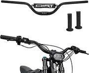 IUVWISN Motorcycle Heighten Handlebar + Pad+ Crossbar + Grips 4MM Thickness Handle Bar CNC for Surron Sur Ron LBX Talaria Sting MX3/R MX4 Talaria XXX E-Ride Pro SS Rawrr Mantis Black,31.8-22mm